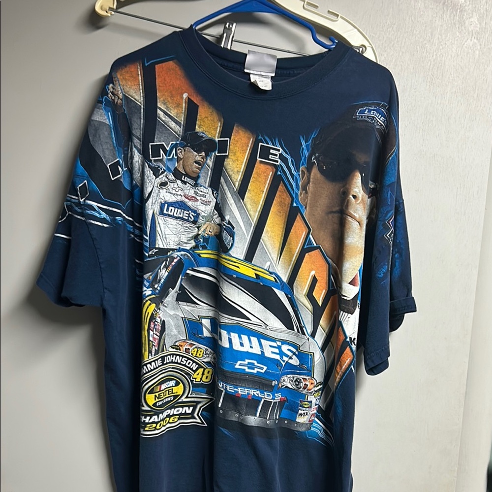 Double sided Jimmie Johnson NASCAR Shirt 3XL